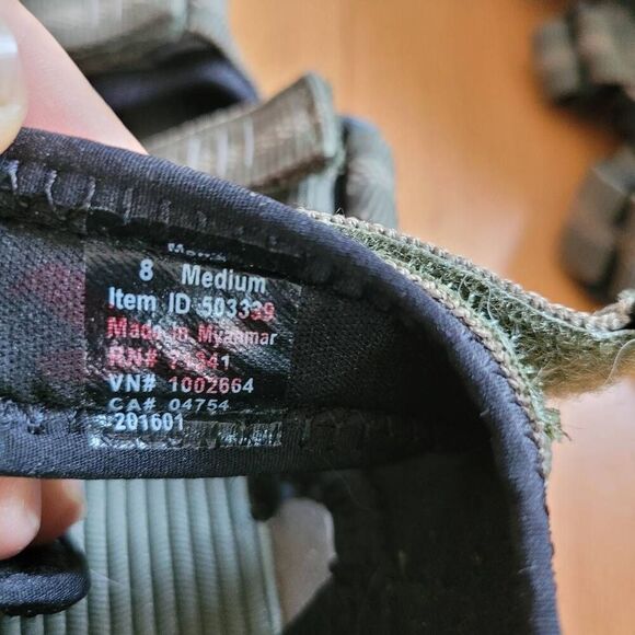 L.L. Bean monheagan‎ men's sandals vertigrip size 8 gorpcore outdoors utility - Picture 7 of 10